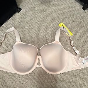SHEFIT Unconventional T-Shirt Bra NWT Adjustable Tshirt Pink Nude Tan $75 Sports